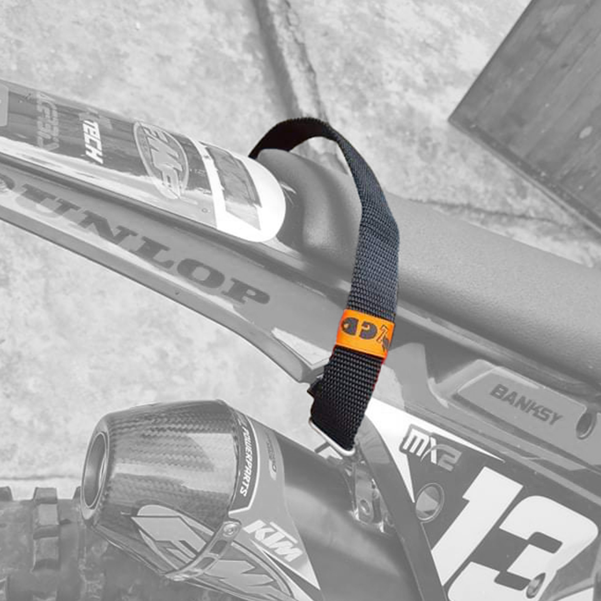 Комплект: преден + заден колан за теглене с ПОДАРЪК въже